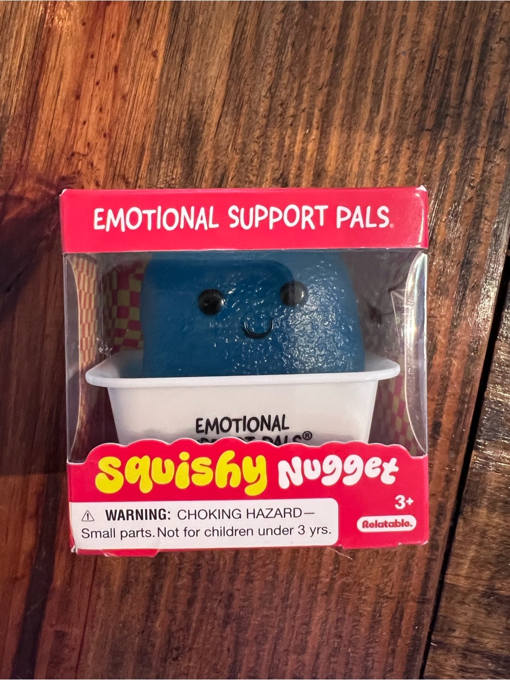 Emotional Support Squishy Nugget - Blue